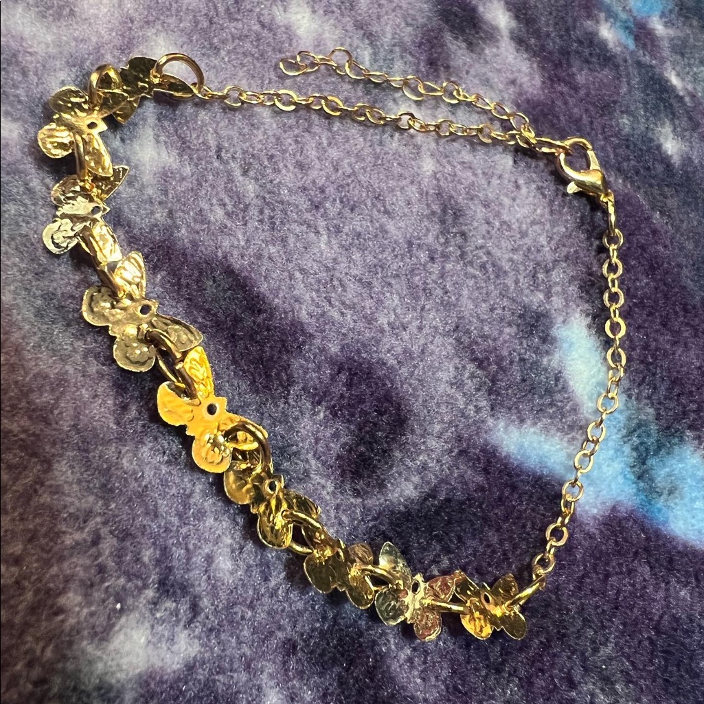 Butterfly Anklet Bracelet 8$